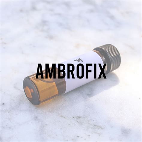 ambrofix good scents.